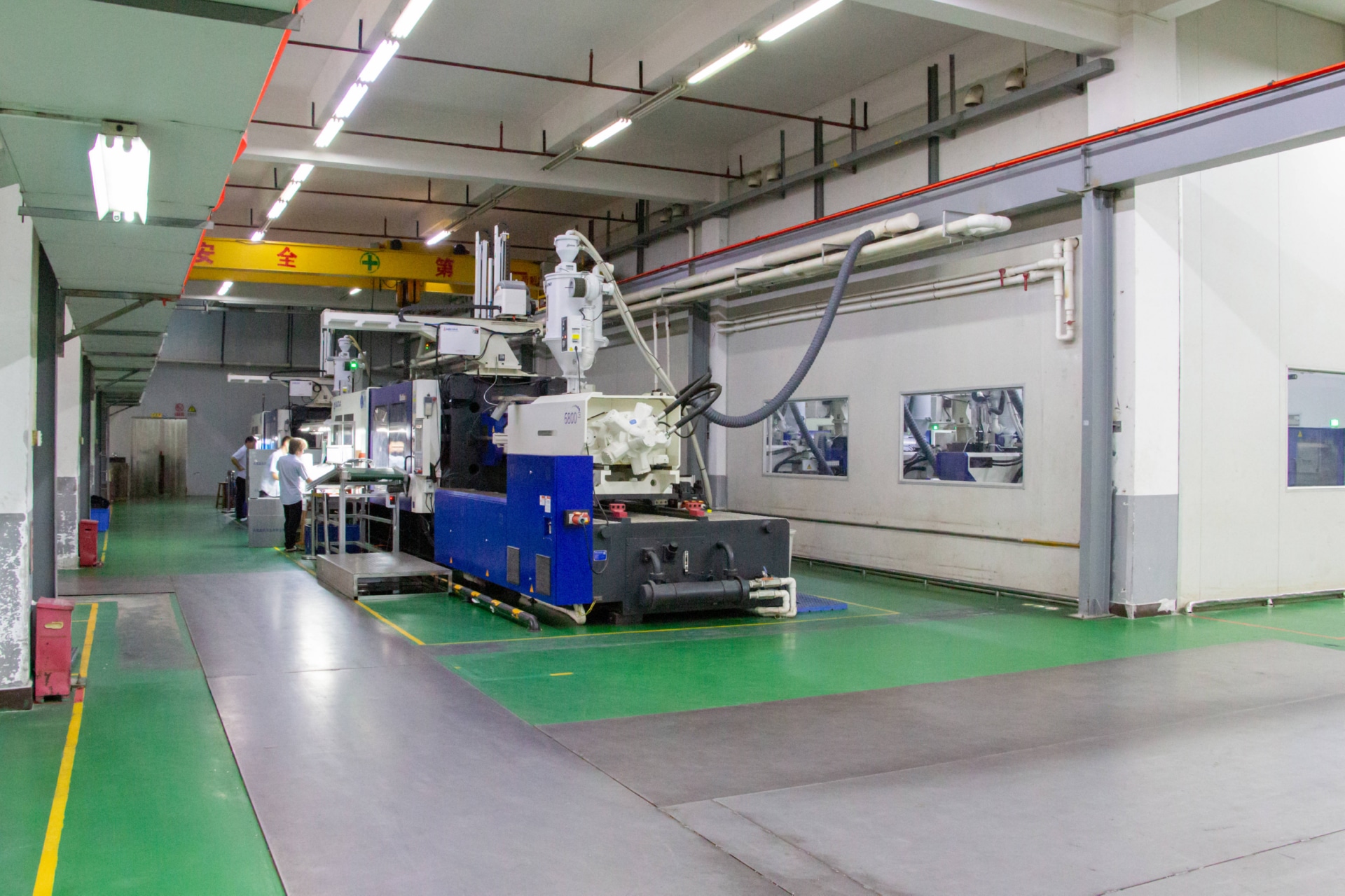 广东永超注塑模具加工厂家注塑加工车间实拍图片