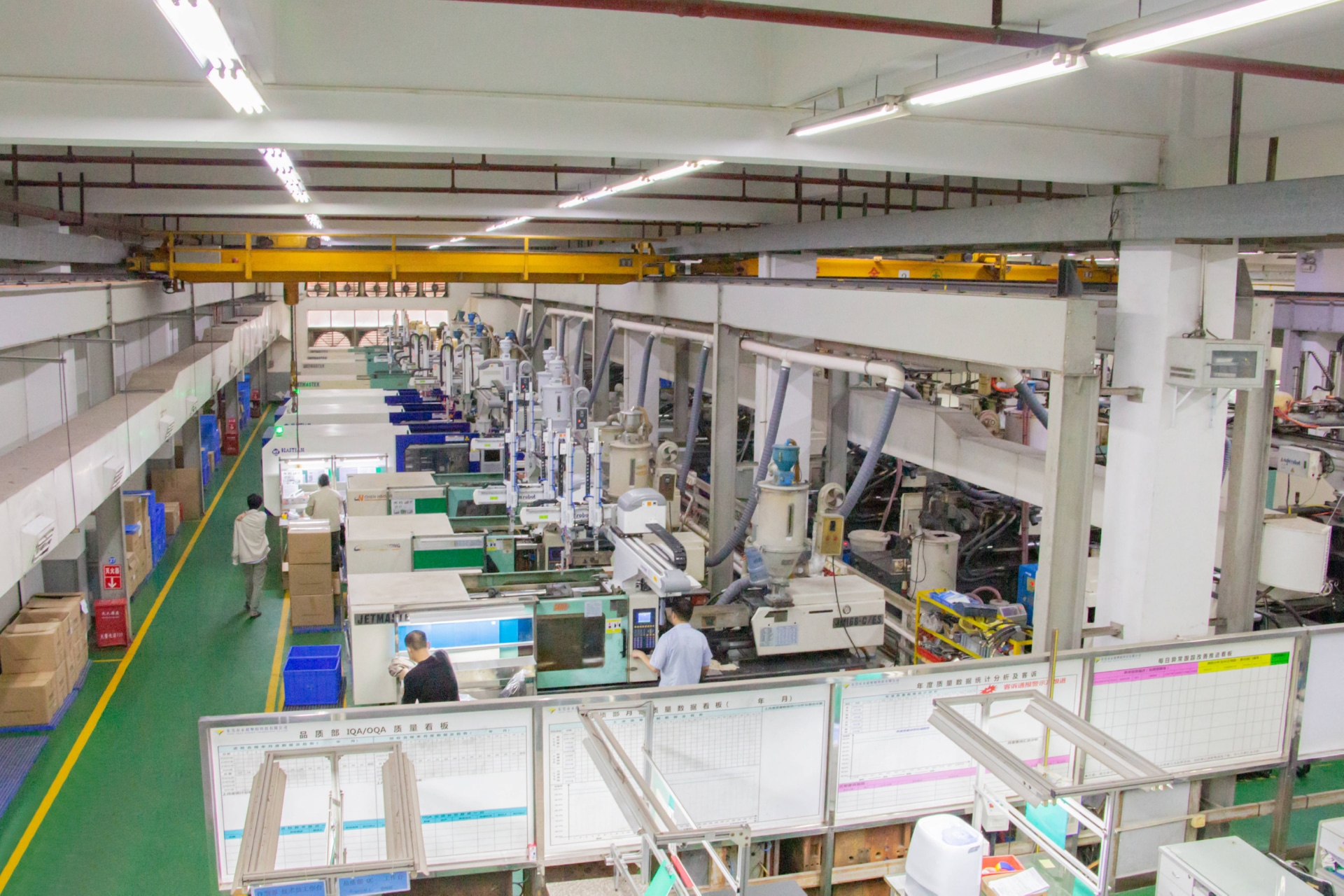广东永超注塑模具加工厂家注塑加工车间实拍图片