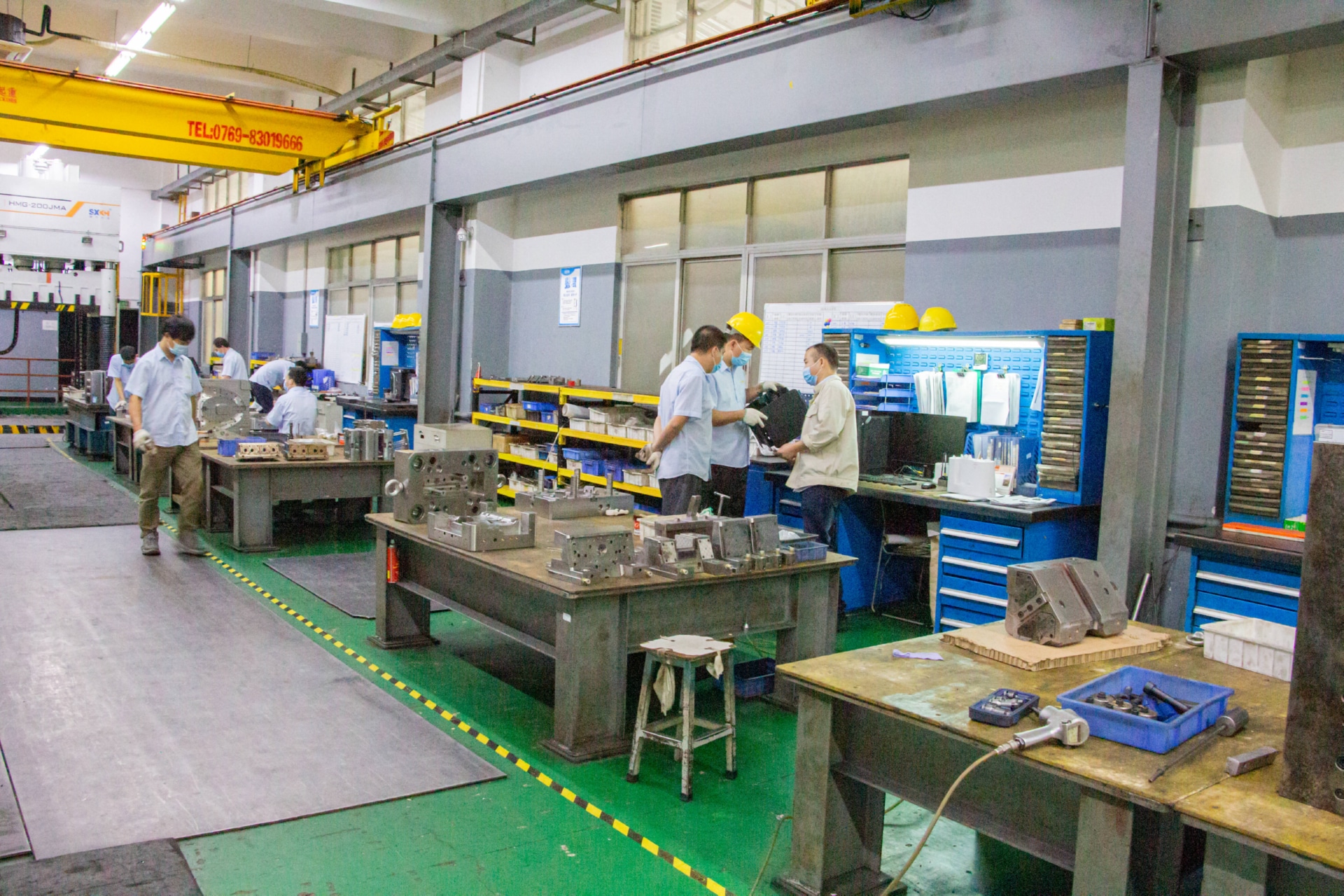 广东永超注塑模具加工厂家模具制造车间实拍图片