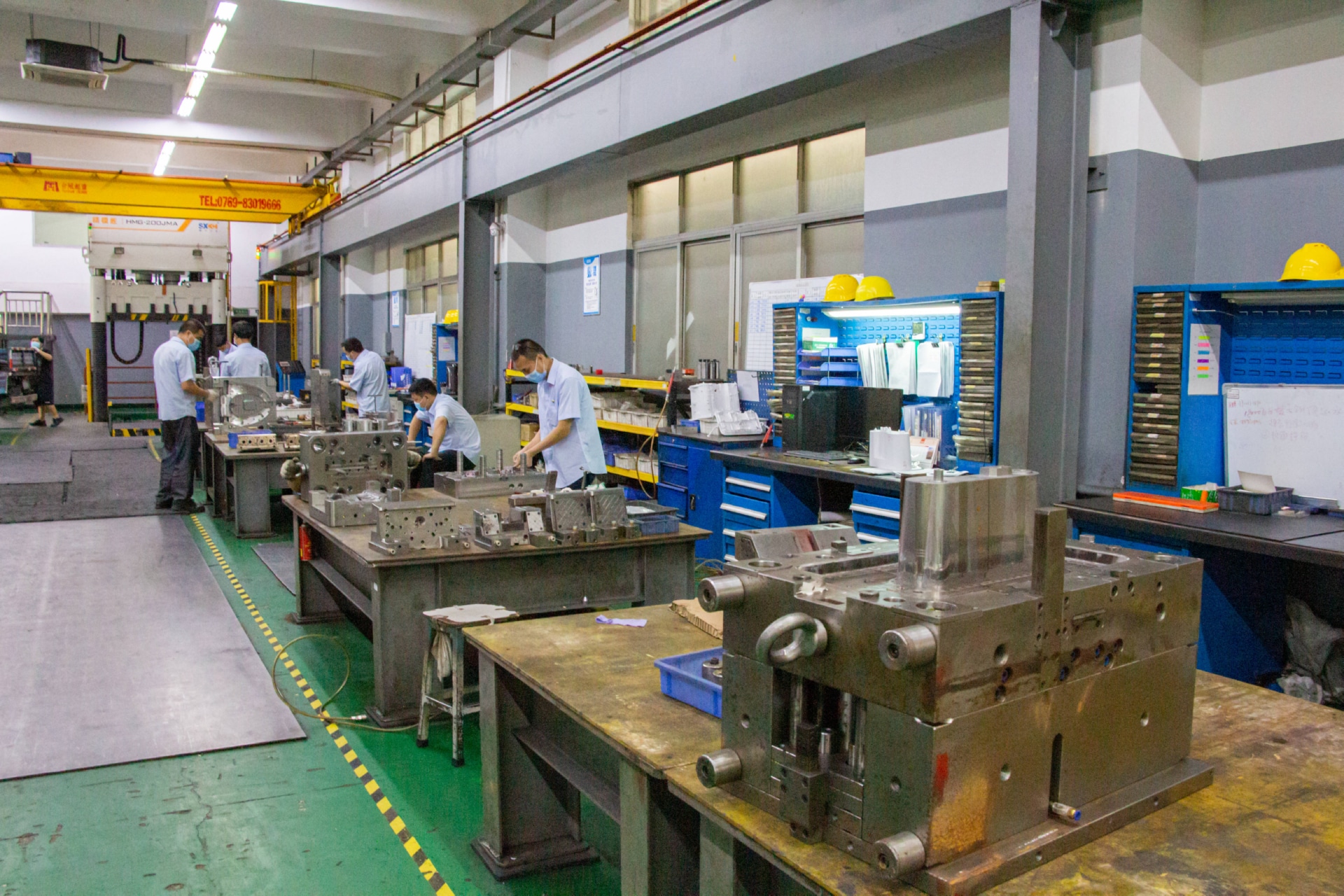 东莞永超塑胶模具厂家模具房现场实拍