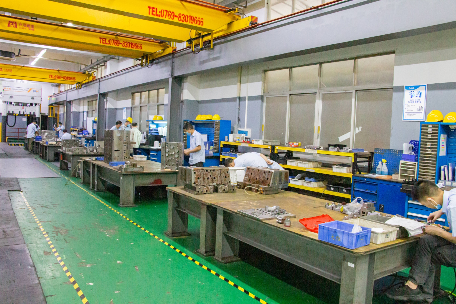广东永超注塑模具加工厂家模具制造车间实拍图片