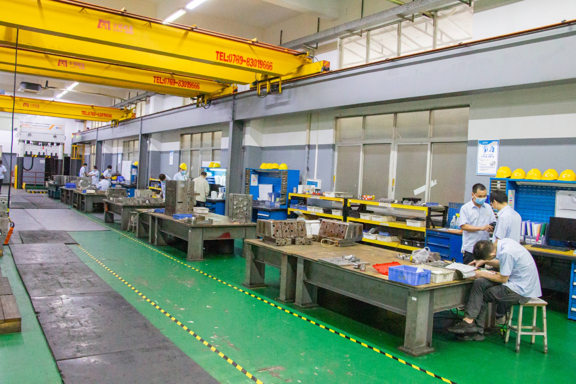 广东永超注塑模具加工厂家模具制造车间实拍图片