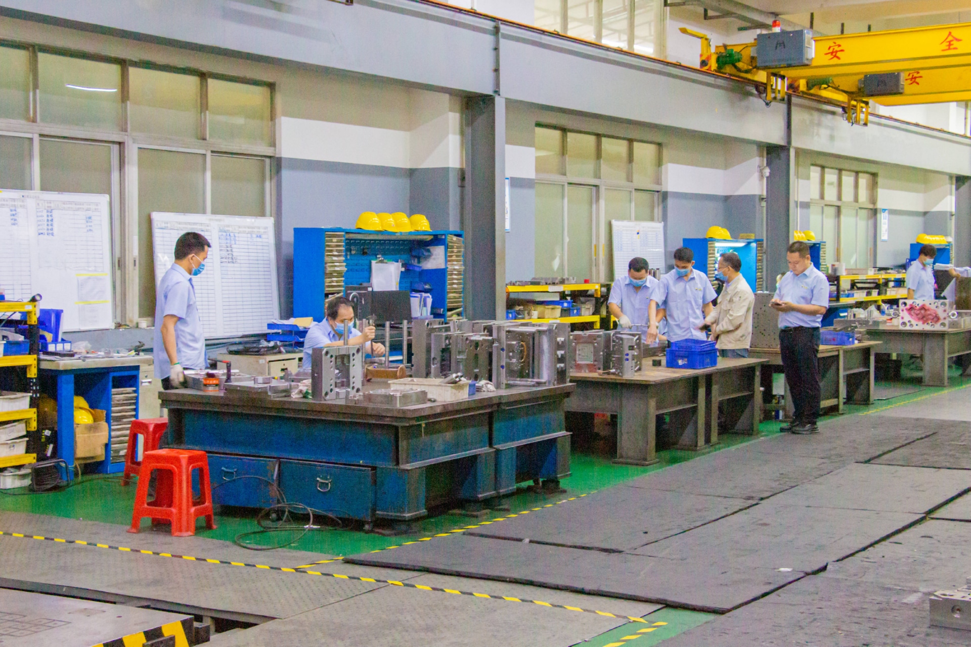 广东永超塑胶模具厂家模具车间实拍图片