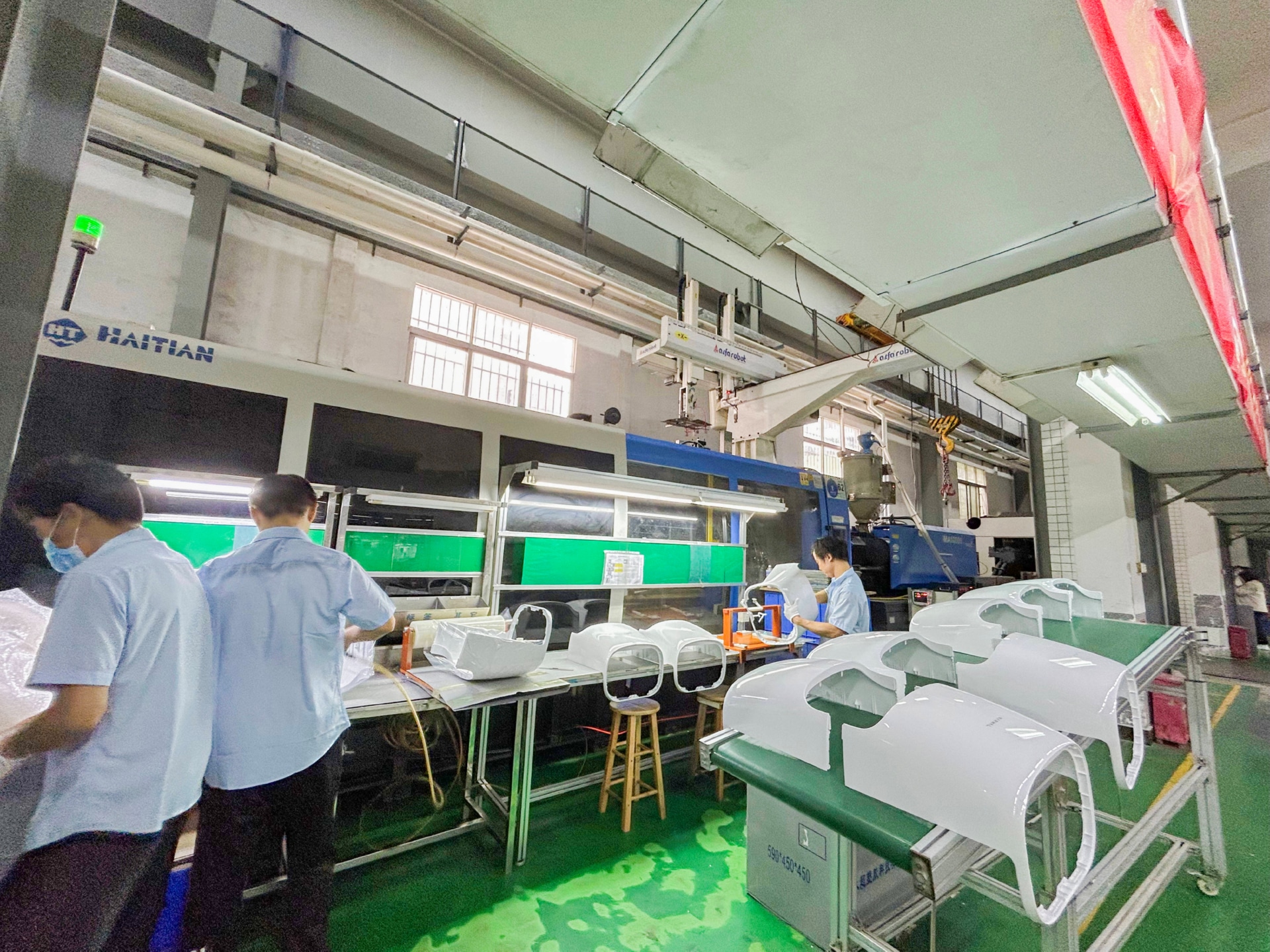 广东永超注塑模具加工厂家注塑加工车间实拍图片