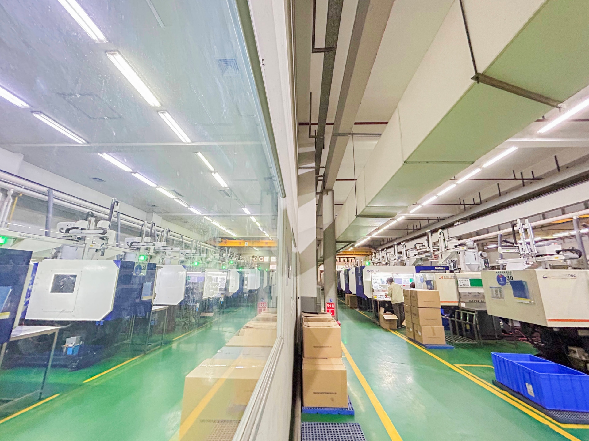 广东永超塑胶模具厂家注塑车间实拍图片