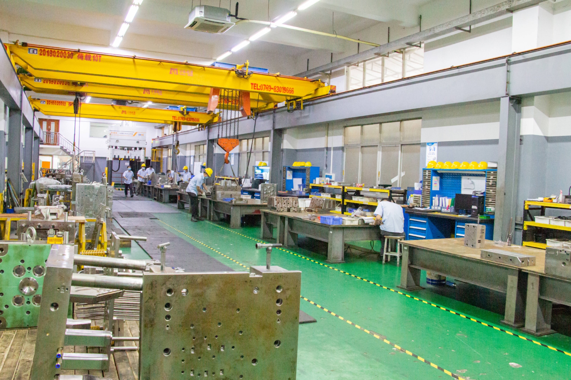 广东永超注塑模具加工厂家模具制造车间实拍图片