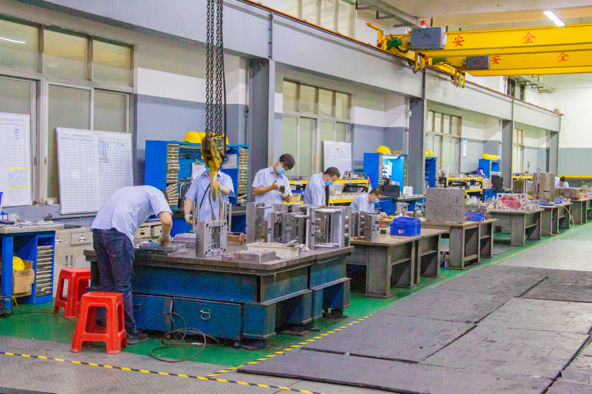 东莞永超塑胶模具厂家模具车间实拍