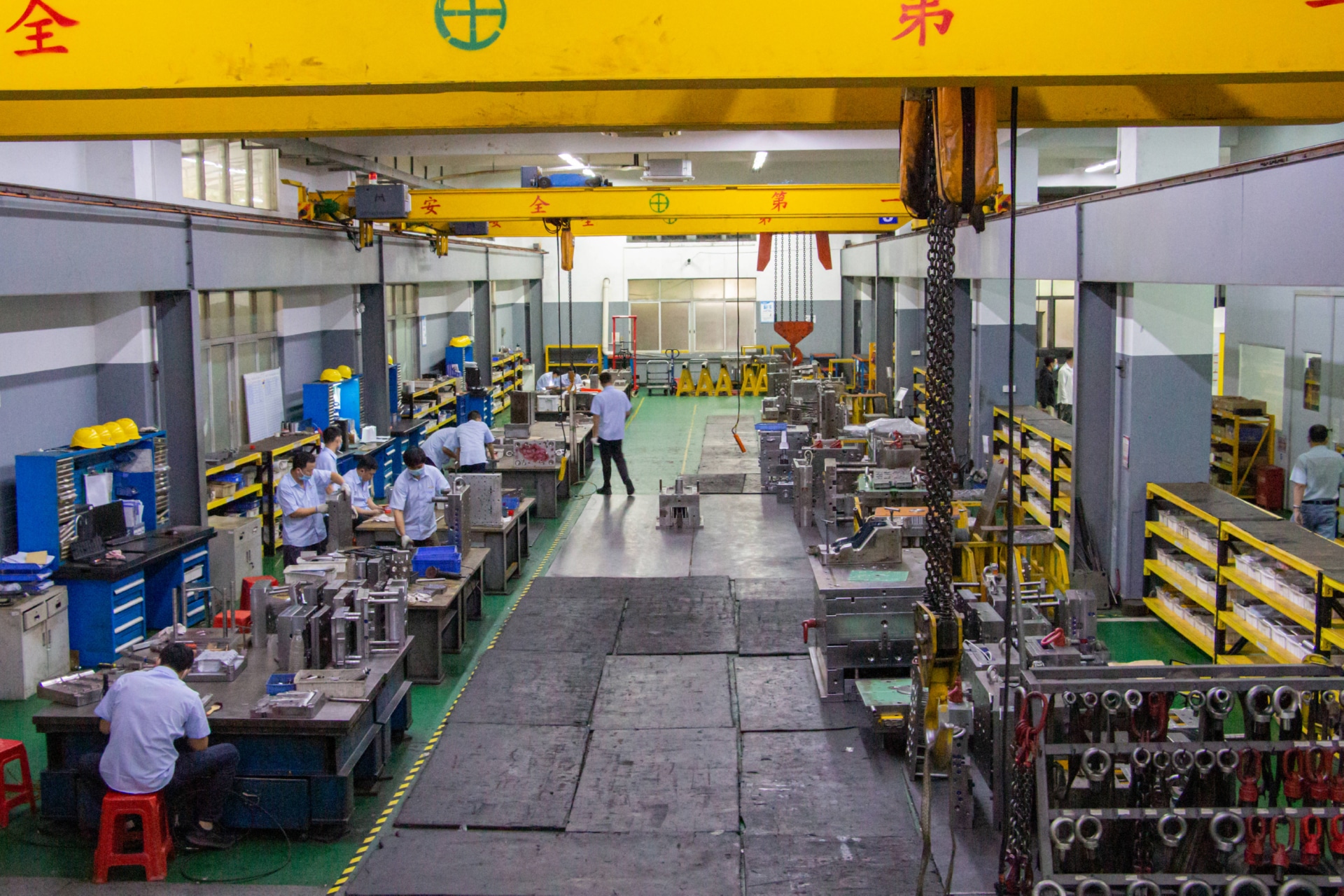 广东永超注塑模具加工厂家模具制造车间实拍图片