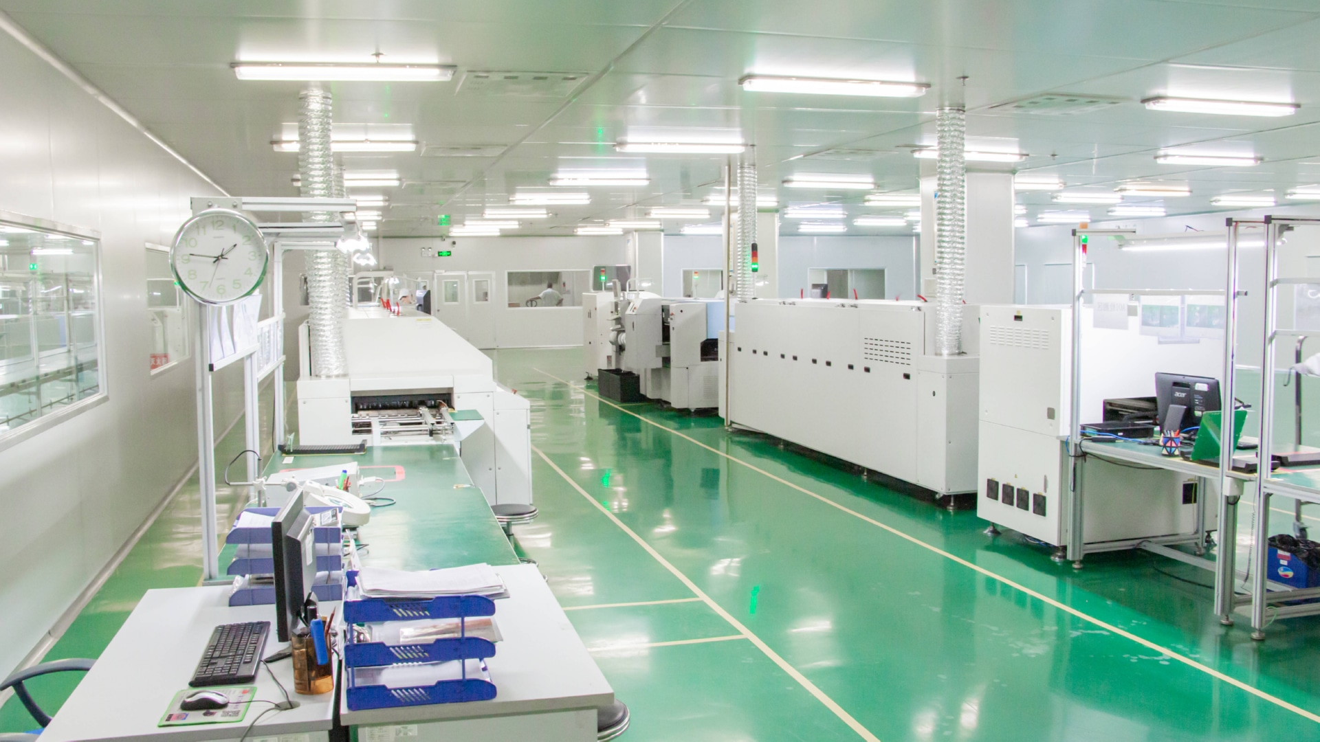 广东永超注塑模具加工厂家SMT贴片车间实拍图片