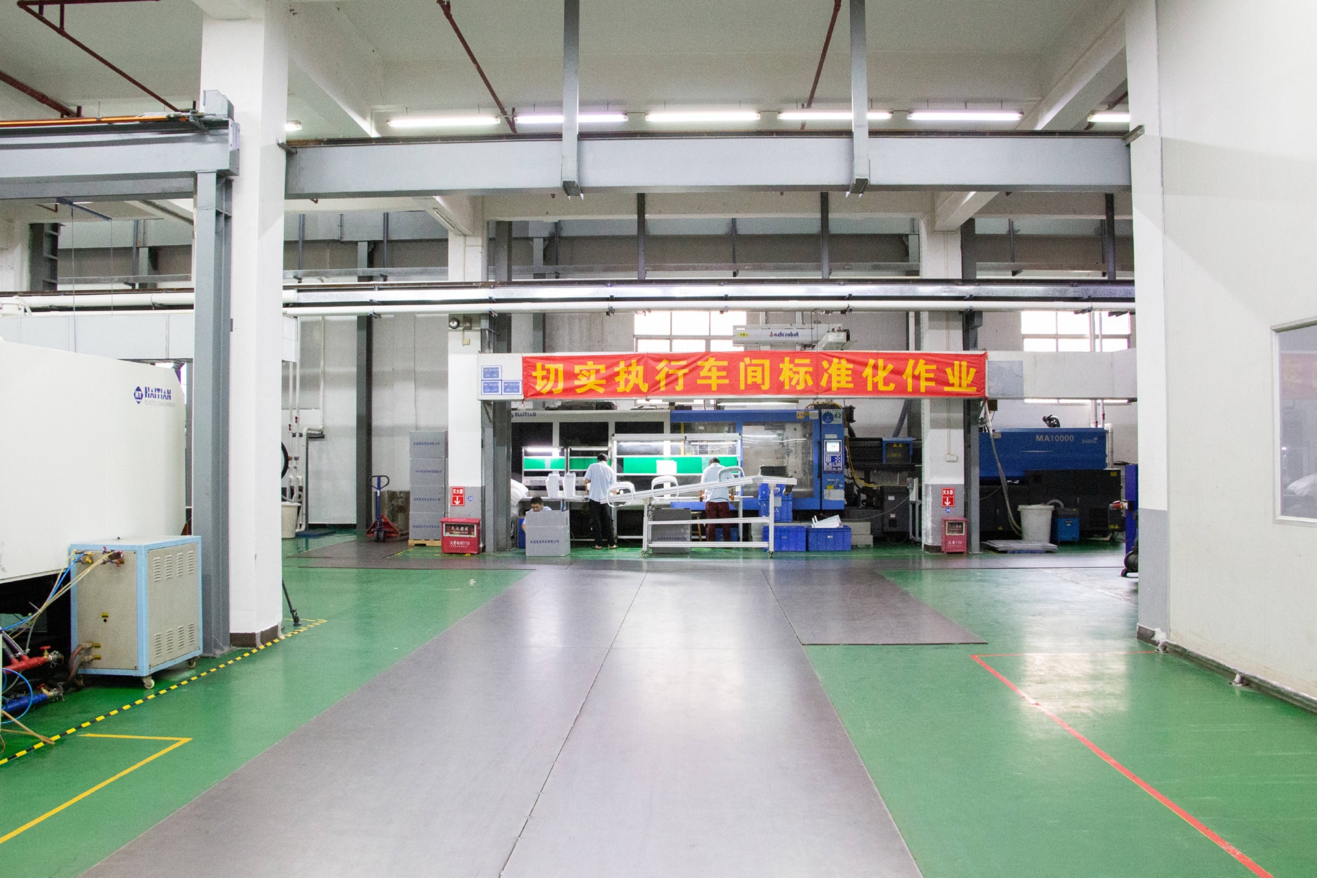广东永超注塑模具加工厂家注塑加工车间实拍图片