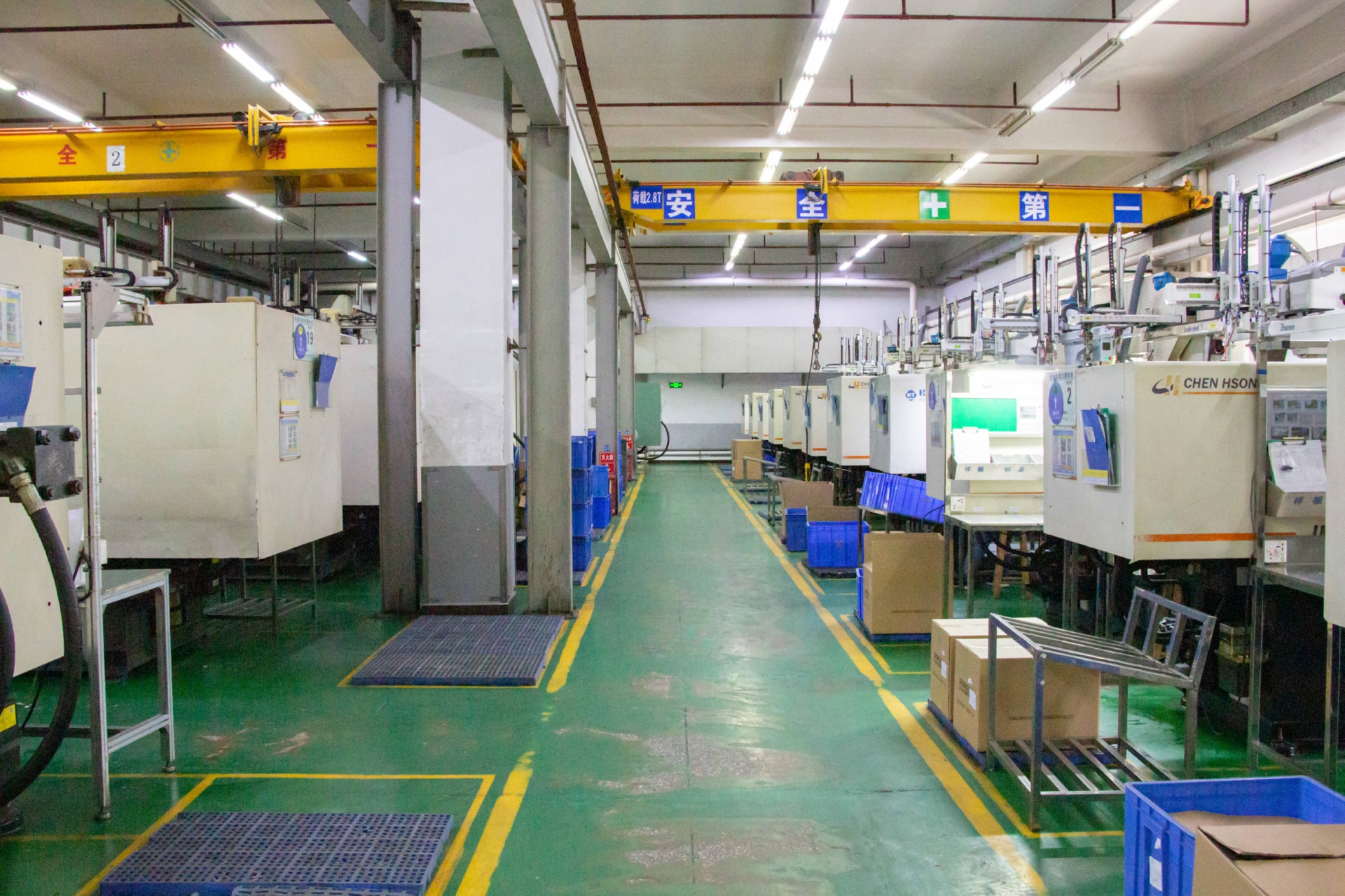 广东永超注塑模具加工厂家注塑加工车间实拍图片